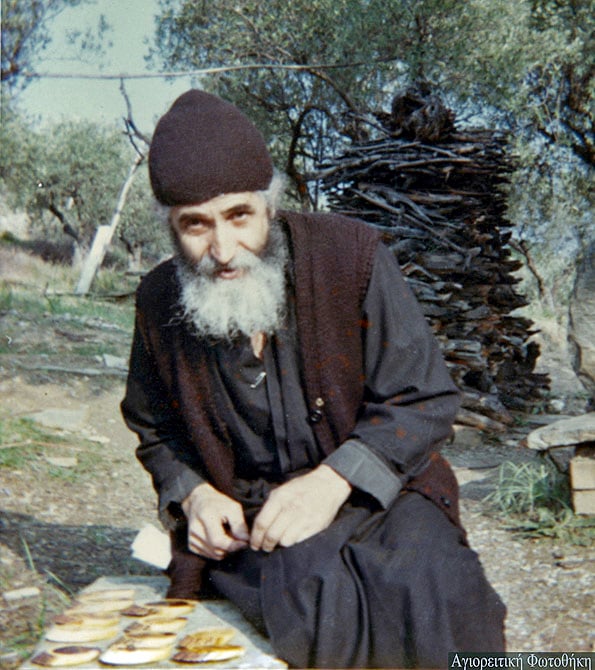 Saint paisios standing